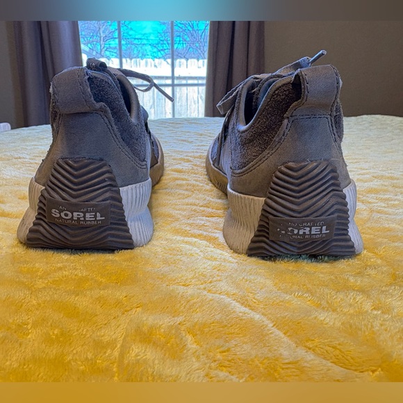 Sorel Women's Gray Out N About Plus Sneakers Tennis Shoes - Picture 6 of 10